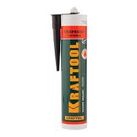Герметик силикатный огнеупорный Kraftool KRAFTFLEX FR150 "+1500 С", жаростойкий, черный, 300мл