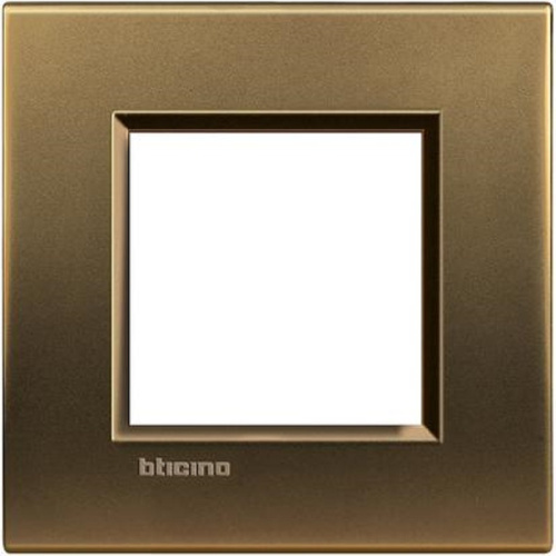 Рамка прямоугольная Legrand BTicino LivingLight 2 мод Бронза  Legrand — купить по цене от 3&nbsp;600 ₽ | ПрофБезопасность