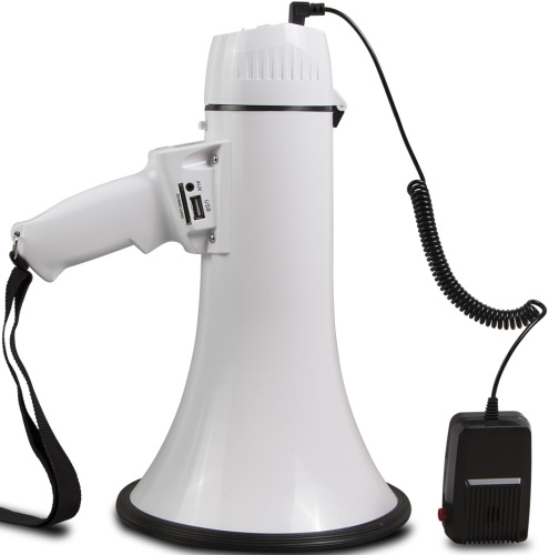 Мегафон ручной TerraSound MG-211F USB TerraSound — купить по цене от 4&nbsp;225 ₽ | ПрофБезопасность