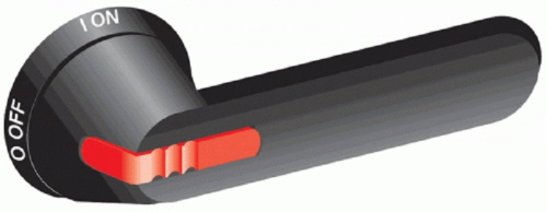 Ручка управления ABB OHB95J12E011-RUH для рубильников OT315...400EC черный
