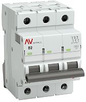 Выключатель автоматический EKF Averes AV-6 3п 2А B 6кА