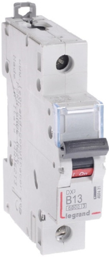 Выключатель автоматический Legrand DX3-E 6000 1п 13А B 10кА