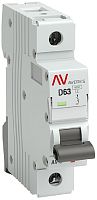 Выключатель автоматический EKF Averes AV-6 1п 63А D 6кА