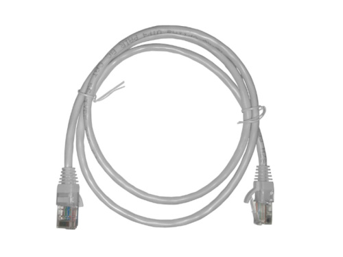 Патч-корд NETKO Optima UTP4, ВС, LSZH, литой коннектор,1 м (белый)