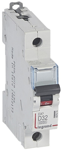 Выключатель автоматический Legrand DX3-E 6000 1п 32А D 10кА