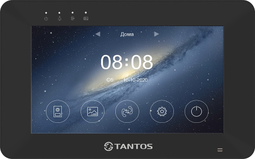 Монитор видеодомофона Tantos Rocky HD Wi-Fi черный Tantos — купить по цене от 15&nbsp;590 ₽ | ПрофБезопасность