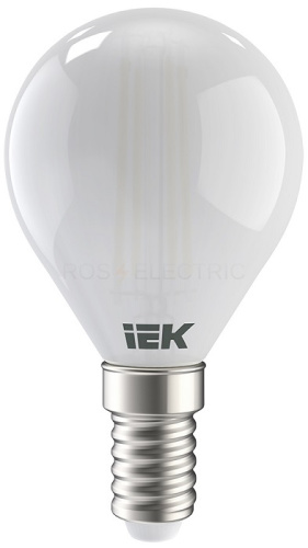 Лампа светодиодная IEK G45 Шар FR Е14 220В 7Вт 805Лм 3000К IEK — купить по цене от  | ПрофБезопасность