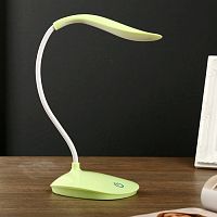 Светильник настольный светодиодный 220В USB 7Вт Зеленая СимаЛенд — купить по цене от 600 ₽ | ПрофБезопасность