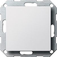 Заглушка без рамки Gira System55 1-м. белый матовый Gira — купить по цене от 1&nbsp;040 ₽ | ПрофБезопасность