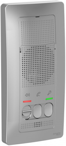 Переговорное устройство Schneider Electric Blanca (алюминий)