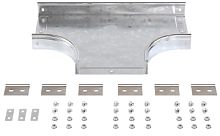 Тройник для лотка горизонтальный без крышки DKC S5 Combitech DPT 100х50 с креплением