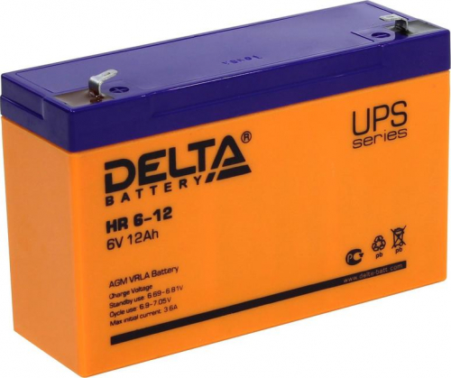 Аккумулятор Delta HR 6-12 картинка