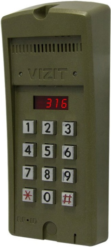 Аудиопанель вызывная Vizit БВД-316F фото 2