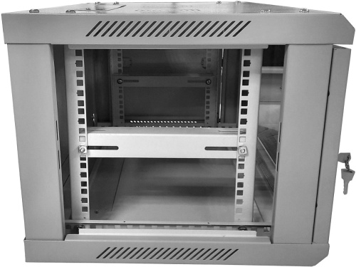 Шкаф настенный 19″ Netko WMA 15U (600х450х770) серый, разборный фото 2