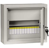 Щит распределительный навесной IEK ЩРн-12з 240x330x120 с замком IP54 У2