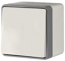 Выключатель накладной Werkel Gallant 1-кл. IP44 слоновая кость