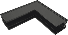 Угловой коннектор потолочно-настенный SW-G для серии SY SY-601902-CN-BL Черный SW-Group — купить по цене от 2&nbsp;700 ₽ | ПрофБезопасность