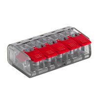 Клеммы EKF PROxima СМК 221-415 5 отверстия 0.2-4.0 мм  (plc-smk-221-415) EKF — купить по цене от 52 ₽ | ПрофБезопасность