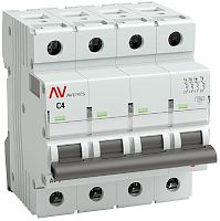 Выключатель автоматический EKF Averes AV-6 4п 4А C 6кА