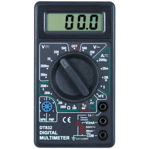 Мультиметр цифровой TEK DT 832