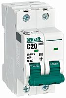 Выключатель автоматический DEKraft ВА-103 2п 20А C 6кА