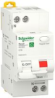 Автомат дифференциального тока АВДТ Schneider Electric Resi9 2п 16А 30мА 6кА C тип AC