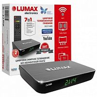 Цифровой эфирный IPTV приемник LUMAX DV2114HD картинка