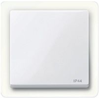 Лицевая панель Schneider Electric Merten System M для 1-кл. выключателя IP44 активно-белый