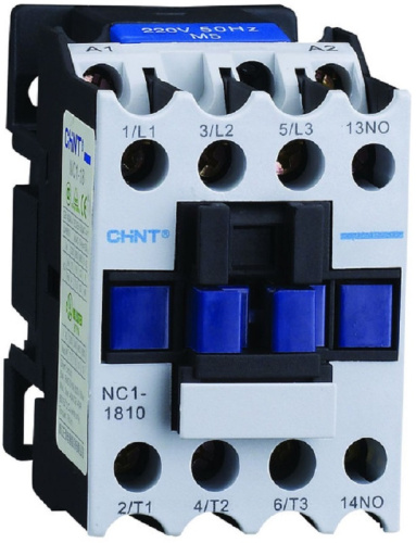 Контактор CHINT NC1-1810 3п 1НО 18А 42В тип АС3