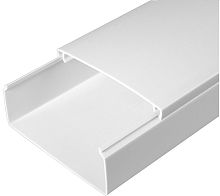 Кабель-канал Промрукав 100x40мм (2000мм) белый (уп. 24м.)