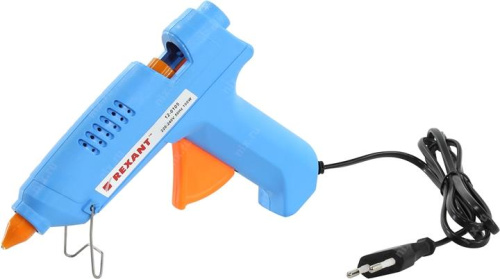 Пистолет клеевой Rexant 100 Вт большой (в блистере) фото 2 Пистолет клеевой Rexant 100 Вт большой (в блистере) фото 2