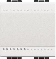 Переключатель без рамки Legrand BTicino LivingLight 2мод. 1-кл. проходной белый