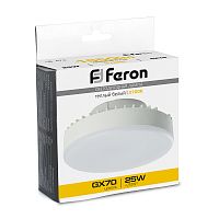 Лампа светодиодная Feron LB-474 GX Таблетка GX70 220В 25вт 20700K 110ч42мм Feron — купить по цене от 550 ₽ | ПрофБезопасность