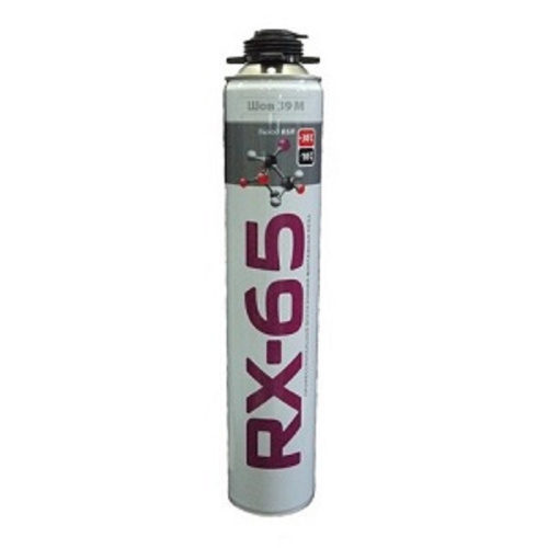 Пена монтажная профессиональная RX-65 всесезонная (940гр) пистолетная