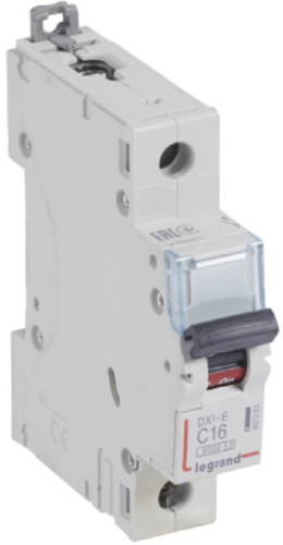 Выключатель автоматический Legrand DX3-E 6000 1п 16А C 6кА