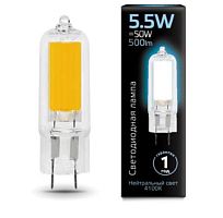 Лампа светодиодная LED Gauss 220В G4 5.5W 4100K Gauss — купить по цене от 215 ₽ | ПрофБезопасность