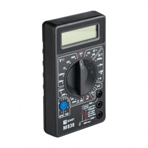 Мультиметр цифровой EKF Master M832 In-180701-bm832