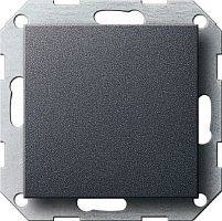 Заглушка без рамки Gira System55 1-м. антрацит Gira — купить по цене от 1&nbsp;570 ₽ | ПрофБезопасность