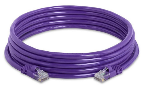 Патч-корд ACD LPS6AZ-10MP 10 м, Cat6a, SSTP, 26AWG, CU, LSZH (Пурпурный)