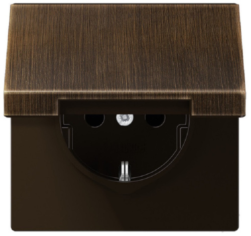 Розетка с заземлением без рамки Jung LS990 metal 1-м. крышка шторки для IP44 античная латунь, Jung, купить, цена, доставка, безопасность Розетка с заземлением без рамки Jung LS990 metal 1-м. крышка шторки для IP44 античная латунь Jung — купить по цене от 15 163 ₽ | ПрофБезопасность