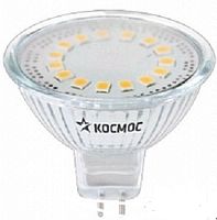 Лампа светодиодная Космос Экономка JCDR Софит GU5,3 220В 5Вт 520лм 3000К 50х45мм Космос — купить по цене от 55 ₽ | ПрофБезопасность