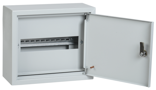 Щит распределительный навесной IEK ЩРн-12з 265x310x120 с замком IP31 фото 2