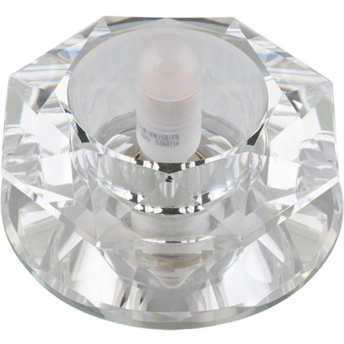 Светильник встраиваемый Fametto/Fiore DLS-F112 G9 GLASSY/CLEAR Без лампы Fametto — купить по цене от 300 ₽ | ПрофБезопасность фото 2