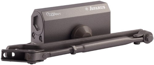 Дверной доводчик Нора-М 410 Isparus графит