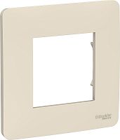 Рамка универсальная Schneider Electric Unica Studio 1-м. бежевый Schneider Electric — купить по цене от 80 ₽ | ПрофБезопасность