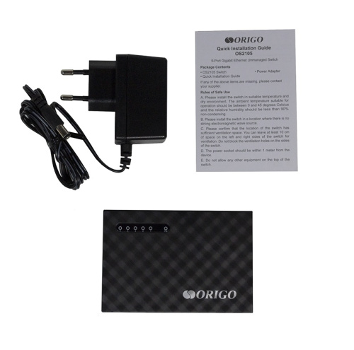 Коммутатор ORIGO OS2105/A2A фото 2