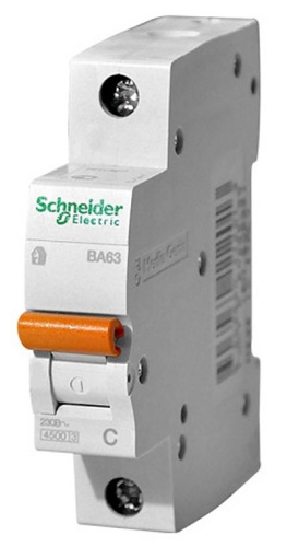 Выключатель автоматический Schneider Electric Домовой 1п C 16А ВА63 4.5кА фото 2