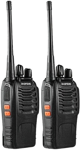 Радиостанция носимая Baofeng BF-888H MicroUSB комплект 2шт.