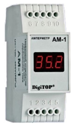 Амперметр однофазный цифровой на DIN-рейку DigiTOP АМ-1 63А, DigiTOP, купить, цена, доставка, безопасность фото 2 Амперметр однофазный цифровой на DIN-рейку DigiTOP АМ-1 63А DigiTOP — купить по цене от 1 500 ₽ | ПрофБезопасность фото 2
