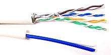 Кабель витая пара OptimLAN UTP 4x2x0,5 (24AWG) + 2x0,75 медный (305м)